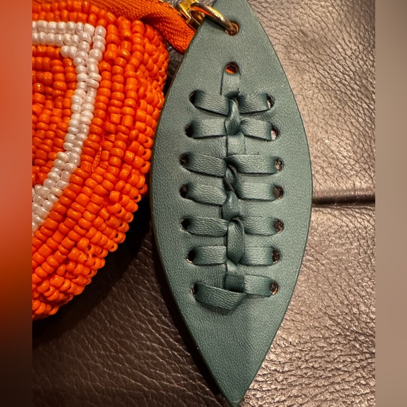 Orange Beaded Citrus Coin Purse - Picture 6 of 8